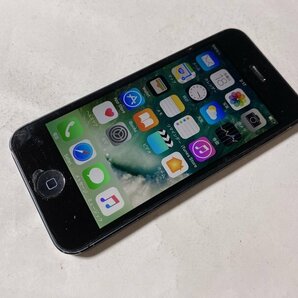 IH171 SoftBank iPhone5 64GB ブラック ジャンク ロックOFFの画像1