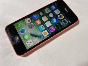 IH182 au iPhone5c 16GB ピンク ジャンク ロックOFF