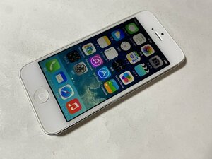 IH155 au iPhone5 16GB ホワイト ジャンク ロックOFF