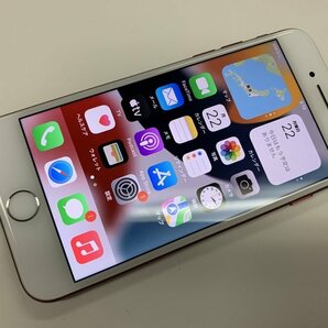 JL605 SIMフリー iPhone7 レッド 128GBの画像1