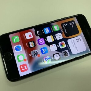 JL553 SIMフリー iPhone7 ブラック 128GB ジャンク ロックOFFの画像1