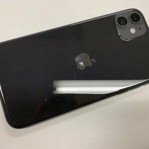 JL577 SIMフリー iPhone11 ブラック 128GB ジャンク ロックOFFの画像2