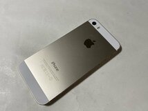 IH189 au iPhone5s 32GB ゴールド ジャンク ロックOFF_画像2