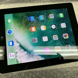 JL749 au iPad 第4世代 Wi-Fi+Cellular A1460 ブラック 32GB 判定○ ジャンク ロックOFFの画像1