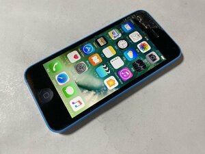 IH186 docomo iPhone5c 32GB ブルー ジャンク ロックOFF