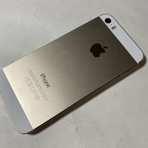 IH195 SoftBank iPhone5s 32GB ゴールド ジャンク ロックOFFの画像2