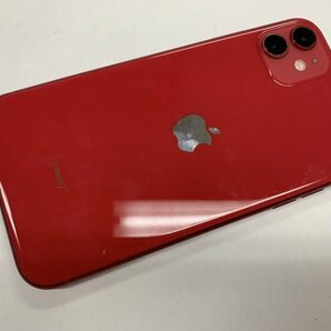 JJ639 SIMフリー iPhone11 レッド 128GBの画像2