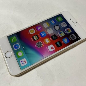 IH293 au iPhone6 16GB ゴールド ジャンク ロックOFFの画像1