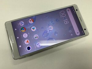 JM054 SIMフリー Xperia XZ2 SOV37 Liquid Silver