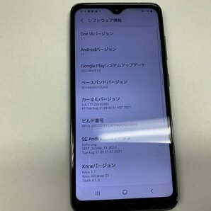 JM140 SIMフリー Galaxy A20 SCV46 ジャンクの画像3