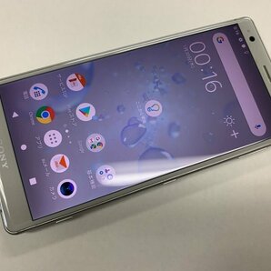 JM052 SIMフリー Xperia XZ2 SOV37 Liquid Silverの画像1