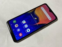 IH321 SIMフリー Galaxy A20 32GB ブラック_画像1