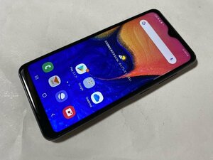 IH345 SIMフリー Galaxy A20 32GB ブラック ジャンク