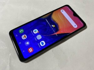 IH318 SIMフリー Galaxy A20 32GB ブラック ジャンク