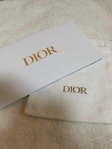 DIOR ミニ巾着　ミニポーチ　封筒付き