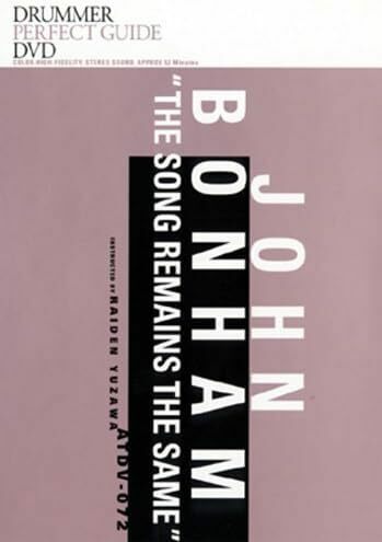 ジョン・ボーナム奏法 「ソング・リメイン・ザ・セイム」1曲マスター[DVD]新品プレミヤ品15490PP