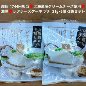 北海道 レアチーズケーキ プチ 21ｇ×6個 菓子 ケーキ チーズ