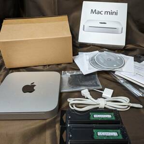 MacMini MC270J/A A1347 ジャンク HDD無し 光学ドライブ故障 の画像1