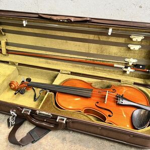 ドイツ製 Franz Sandner 1992年製 フランツ サンドラー バイオリン 弓付 ケース付 現状品の画像1