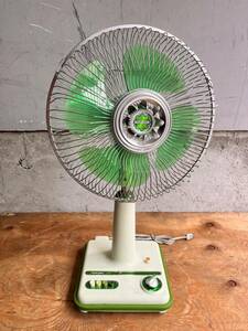  Toshiba electric fan Showa Retro that time thing antique retro electric fan F-220TG electrification verification settled 