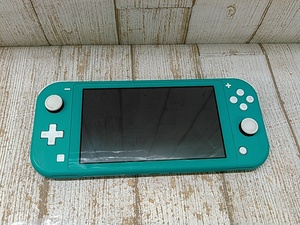 He990-092♪【60】ジャンク Nintendo Switch Lite ニンテンドースイッチライト ターコイズ