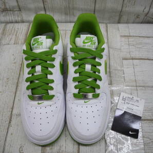 Ua9029-187♪【80】NIKE AIR FORCE1 LOW '07 WHITE GREEN 24㎝ DH7561-105の画像2