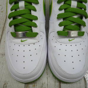Ua9029-187♪【80】NIKE AIR FORCE1 LOW '07 WHITE GREEN 24㎝ DH7561-105の画像3