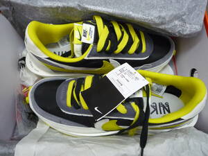 UNDERCOVER × SACAI × LD WAFFLE ”BLACK AND BRIGHT CITRON" DJ4877-001 （ブラック/セイル/ダークグレー/ブライトシトロン）