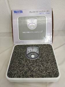 電2807-336♪【80】TANITA チェッカー付ヘルスメーター　 Bathroom Scale　HA-600-SB