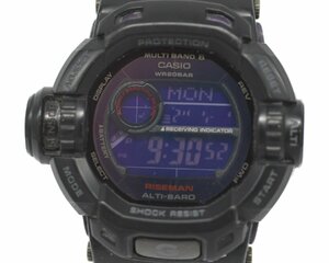 [中古品] 稼働品【CASIO】カシオ G-SHOCK GW-9200BPJ-1JF RISEMAN ライズマン マルチバンド6 電波タフソーラー 中古品