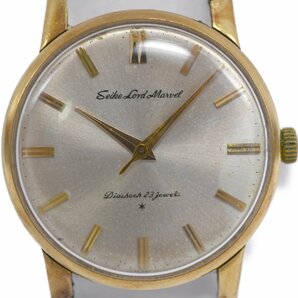 [中古品] 稼働品【SEIKO】セイコー ロードマーベル Lord Marvel 23石 K18 無垢 750YG メンズ 手巻 稼働品 中古品の画像1