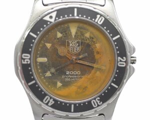 【TAG Heuer】タグホイヤー プロフェッショナル200m 2000 ダイバー メンズサイズ 973.006 中古品