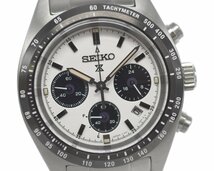 [未使用品] 稼働品【SEIKO】セイコー プロスペックス スピードタイマー SBDL085 V192-0AF0 パンダ クロノグラフ 箱付 未使用品_画像3