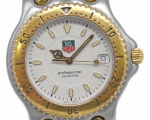 [中古品] 稼働品【TAG Heuer】 タグホイヤー セル プロフェッショナル 200m WG1122 メンズサイズ 35ｍｍ クォーツ 動作OK 中古品