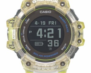 [中古品] 稼働品【CASIO】カシオ G-SHOCK GBD-H1000-1A7JR 「G-SQUAD」心拍計 GPS機能搭載 ソーラー 動作OK 中古品