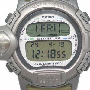 [中古品] 稼働品【CASIO】カシオ PROTREK プロトレック PRL-20 バックライト点灯OK 動作OK 中古品の画像1