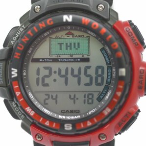 [中古品] 動作OK【CASIO】 カシオ PROTREK × HUNTING WORLD ハンティングワールド プロトレック PRG-40 動作OK 中古品の画像2