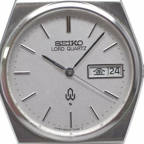 [中古品] 稼働品【SEIKO】セイコー LORD QUARTZ ロードクォーツ 8243-7000 デイデイト シルバー文字盤 メンズ クォーツ 中古品の画像1