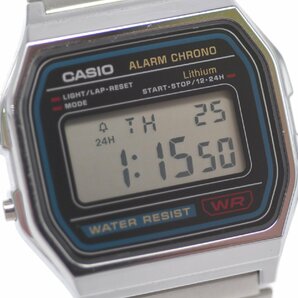 [中古品] 稼働品【CASIO】カシオ A158W ALARM CHRONO メンズ クォーツ チープカシオ 腕時計 中古品の画像4