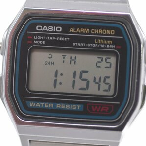 [中古品] 稼働品【CASIO】カシオ A158W ALARM CHRONO メンズ クォーツ チープカシオ 腕時計 中古品の画像3