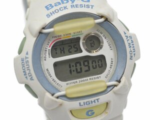 [中古品] 稼働品【CASIO】カシオ BABY-G BGX-112V レディース ホワイト クォーツ 動作OK 中古品