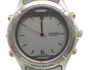 【CASIO】 カシオ HOTBIZ DATA BANK データーバンク ABX-630 メンズ 純正ブレス 中古品