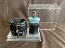 激レア☆Jean-Paul GAULTIER LE MALE☆限定レザーアームバンド＆フレグランスホルダー / フレグランス / ゴルチエ / メンズ / アクセサリー_画像2