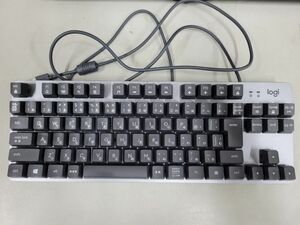 ロジクールTKL Mechanical Keyboard K835GPR 赤軸 [グラファイト]　【ジャンク】