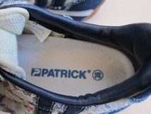 レア 美品 PATRICK パトリック マラソン デニム レース 花柄 スニーカー 36 23cm 日本製 _画像5