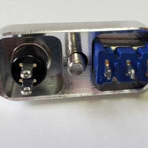 ハンドル ミニスイッチ トグルスイッチ プッシュスイッチ /セル ウインカー ホーン 22.2mm【送料無料】防水キャップ付 同じもの2個です。の画像6