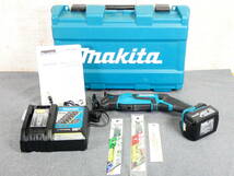 maita マキタ 18V 充電式レシプロソー JR184D 14.4V 3.0Ah 充電器/バッテリー1個/説明書/ケース付き 電動工具@100(3)_画像1