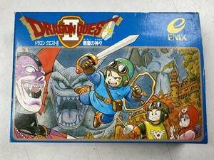 ♪【中古】Nintendo ファミリーコンピュータ 箱 説明書 付き ソフト ドラゴンクエストⅡ 悪霊の神々 任天堂 ファミコン カセット ＠370(3)