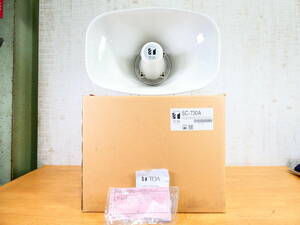 S) TOA ホーンスピーカー HORN SPEAKER SC-730A 30W 拡声器 街宣 広報 選挙 イベント @140 (4-3)