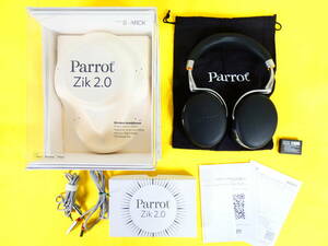 S) Parrot Zik2.0 ブラック Bluetooth ワイヤレスヘッドフォン 音響機器 オーディオ @80 (4)